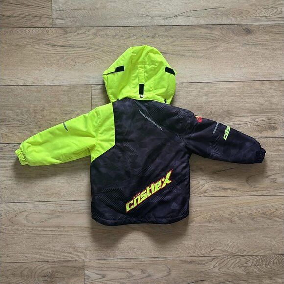 4T - Castle X snowmobiling coat EUC - Picture 3 of 3